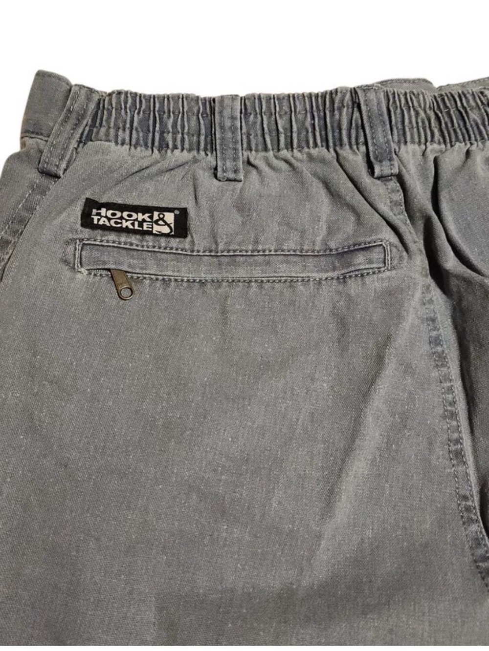Hook and tackle shorts gray/blue - Picture 4 of 6